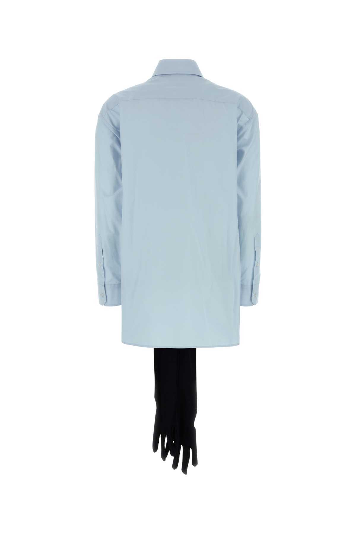 MM6 Maison Margiela Poplin Shirt - Light Blue - Image 2 of 2