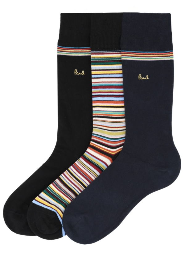 PAUL SMITH 3-Pack Socks With Logo