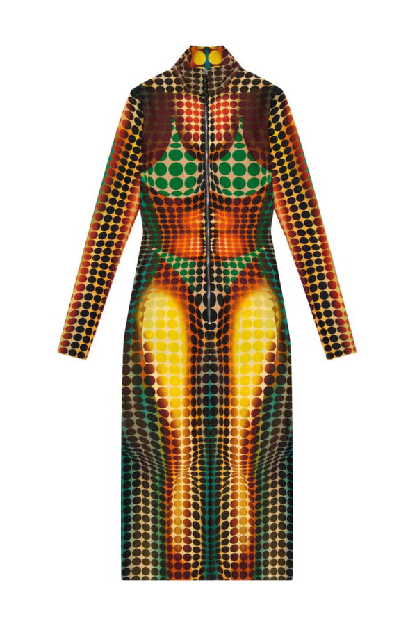 Jean Paul Gaultier Dress - Yellow/Red