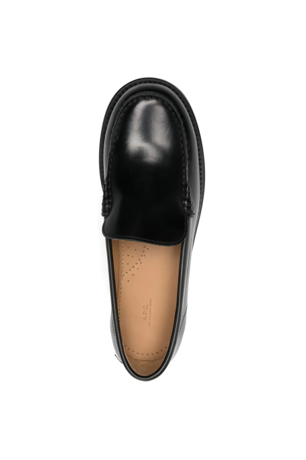 A.P.C. Flat Shoes - Black