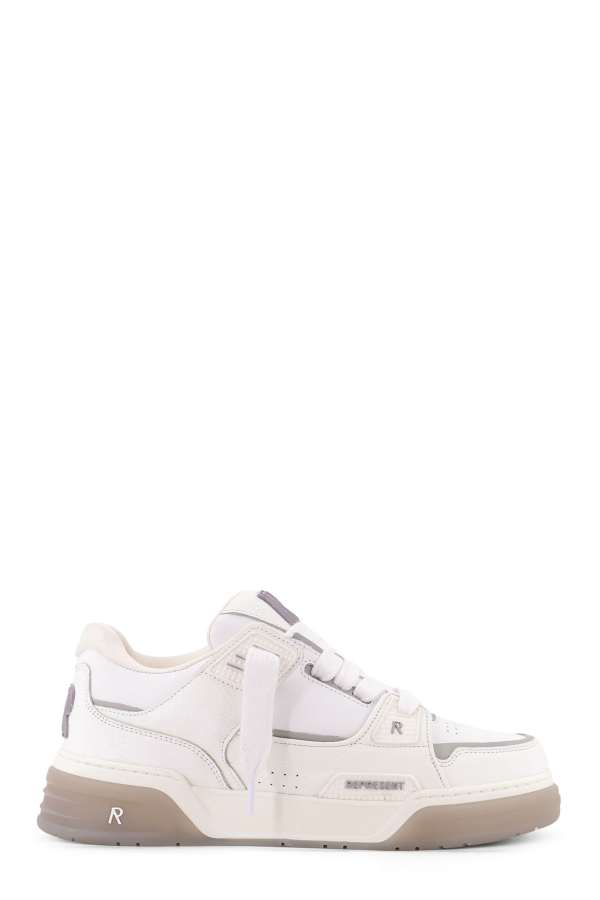 Represent Studio Leather Sneakers - White