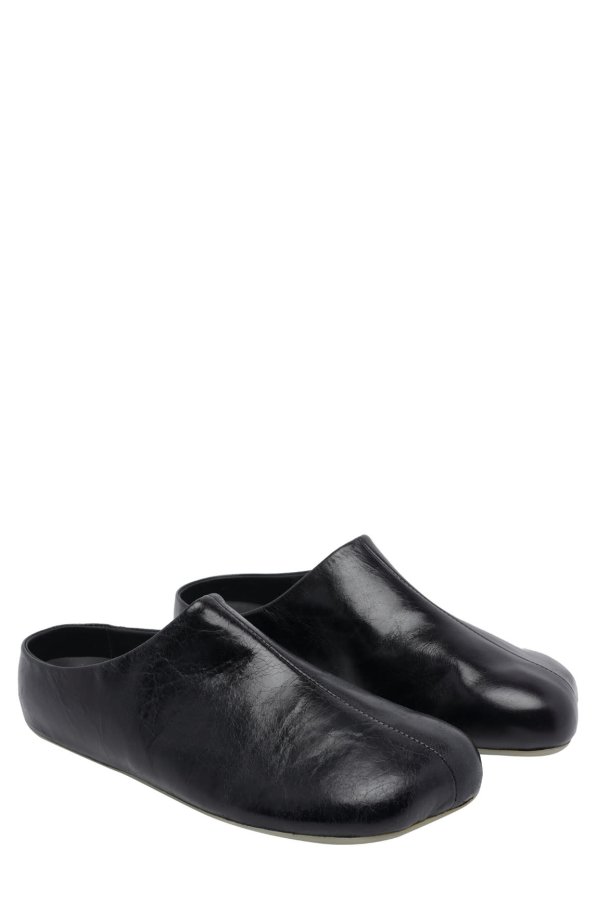 MM6 Maison Margiela Factory Sabot Sandals - Black