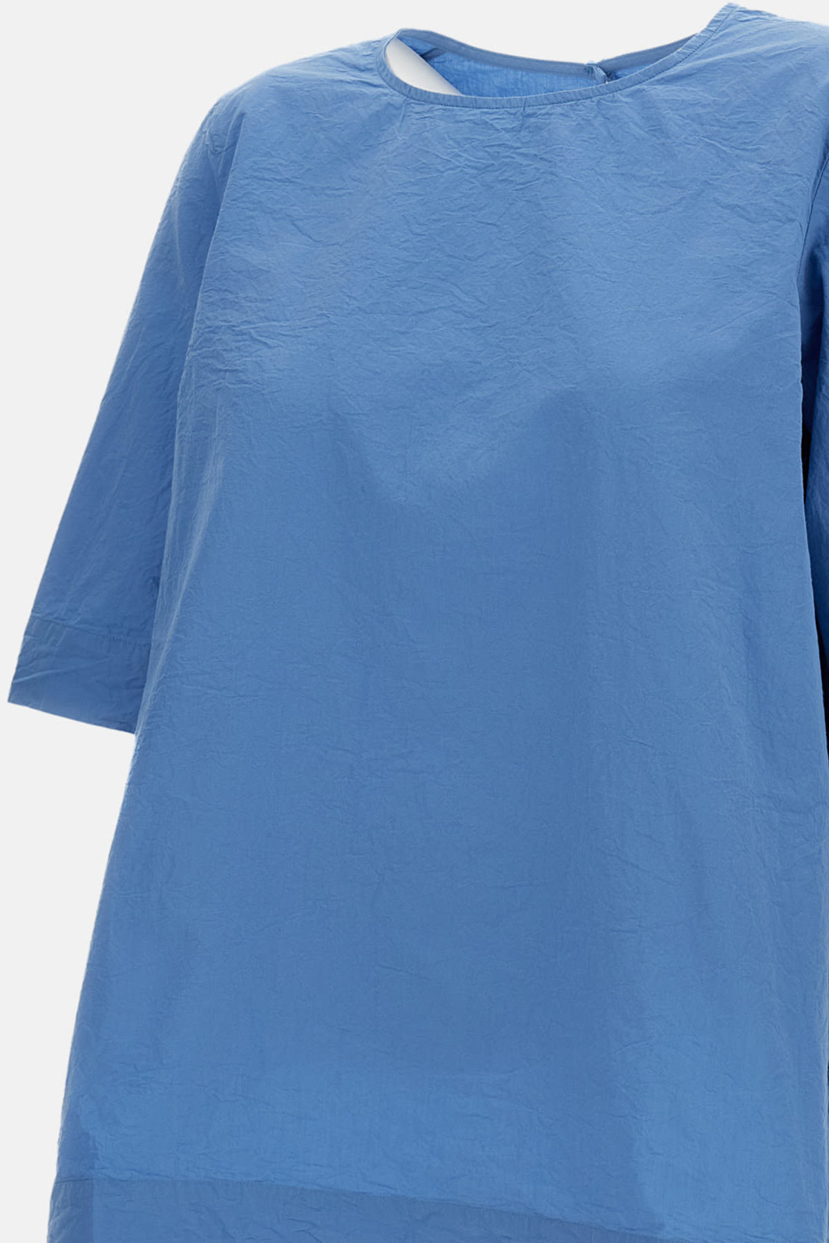 Casey Casey Simple Cotton Top - Clear Blue - Image 3 of 3