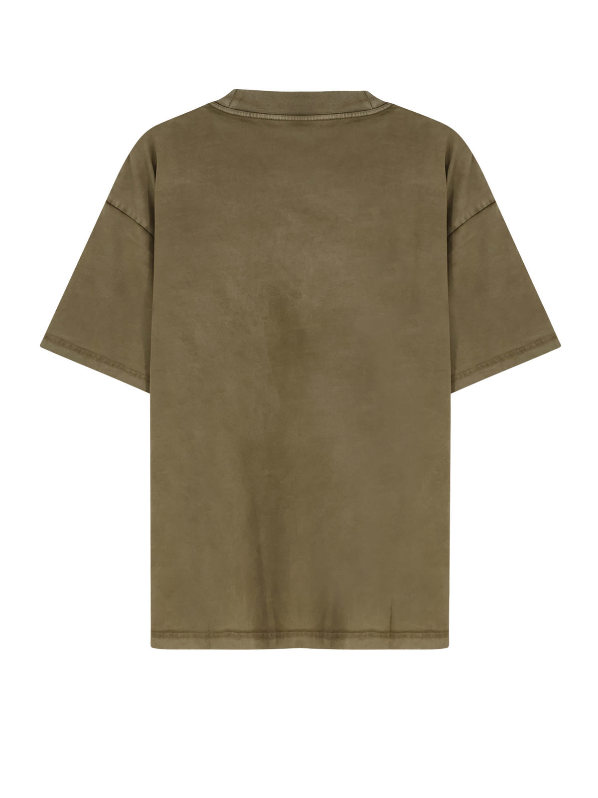 Represent Embellished Cotton T-Shirt - Vintage Khaki - Image 2 of 3