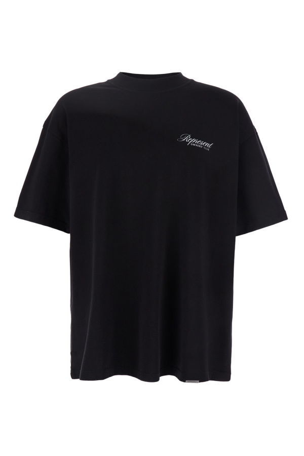 Represent Owners Club Crewneck T-Shirt - Black