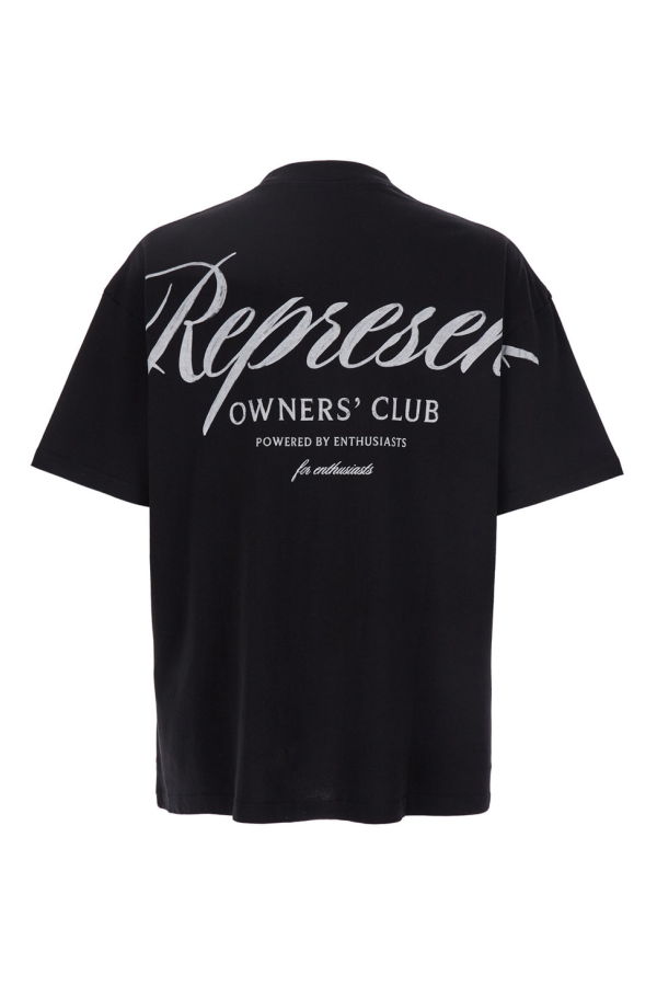 Represent Owners Club Crewneck T-Shirt - Black
