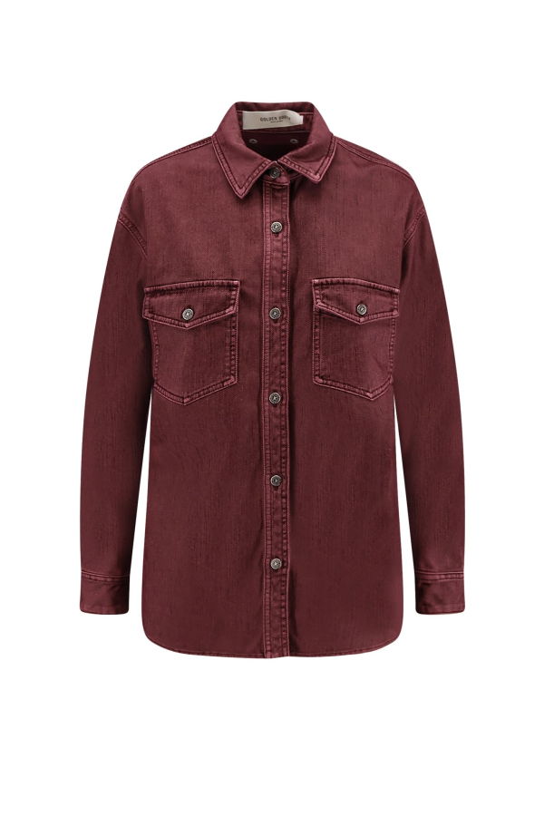 Golden Goose Patty Cotton Shirt - Port Royale