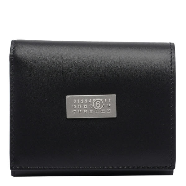 MM6 Maison Margiela Numeric Trifold Wallet - Black