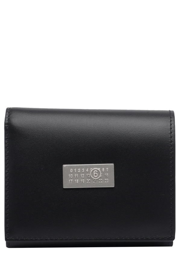 MM6 Maison Margiela Numeric Trifold Wallet - Black