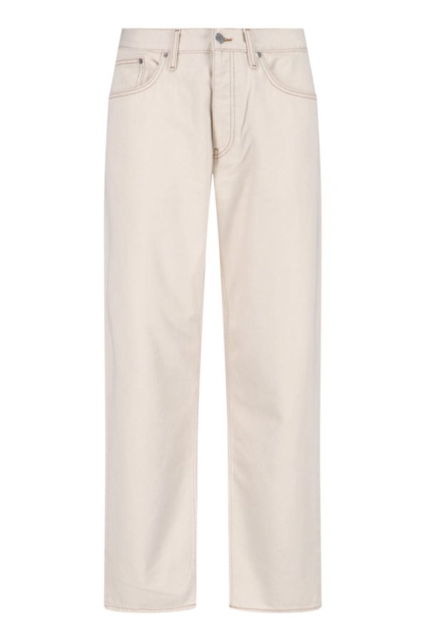 Sunflower Straight Jeans - Cream