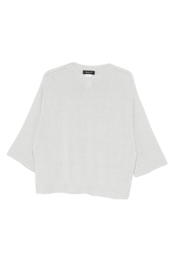 Fabiana Filippi Wool Blend Sweater - Clear Blue