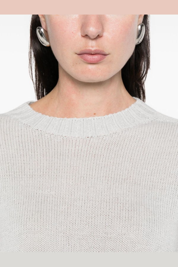 Fabiana Filippi Wool Blend Sweater - Clear Blue