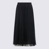 Fabiana Filippi Navy Skirt - Blue - Thumbnail 1