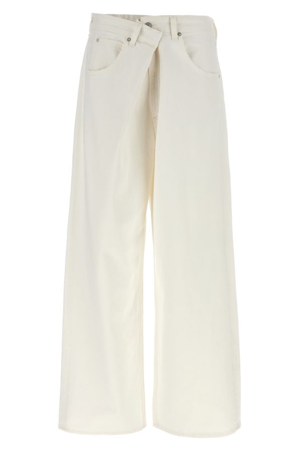 AGOLDE Vana Fold Jeans - White