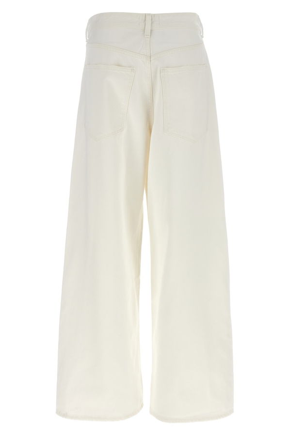 AGOLDE Vana Fold Jeans - White