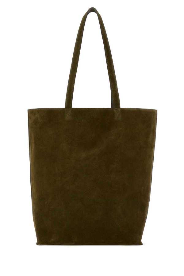 A.P.C. Maiko Suede Shopping Bag - Kakifonce