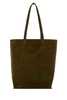 A.P.C. Maiko Suede Shopping Bag - Kakifonce - Thumbnail 1