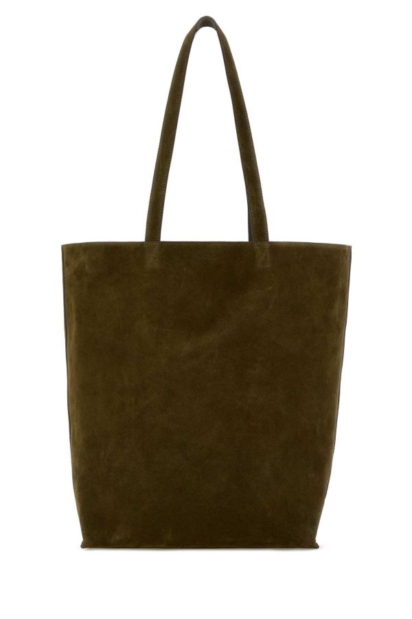A.P.C. Maiko Suede Shopping Bag - Kakifonce