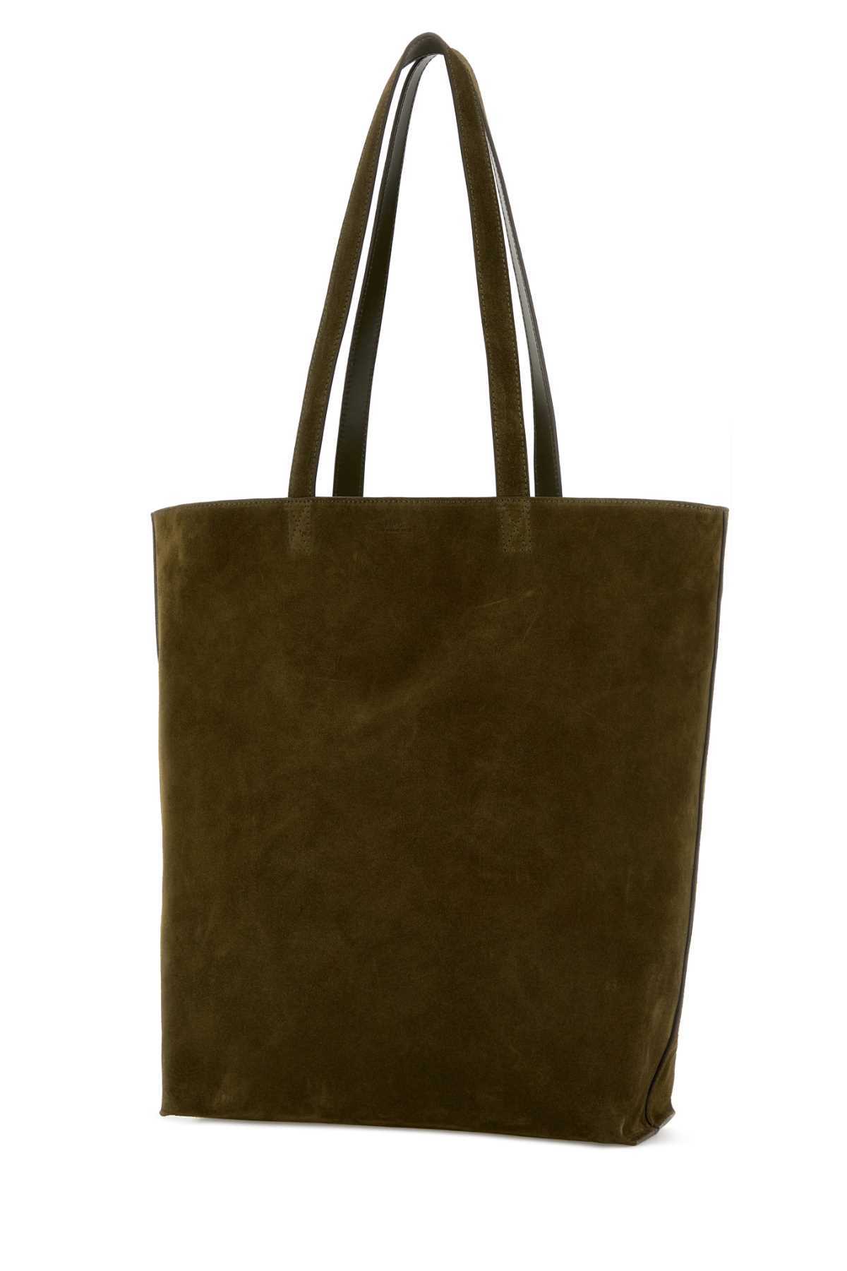 A.P.C. Maiko Suede Shopping Bag - Kakifonce - Image 2 of 2