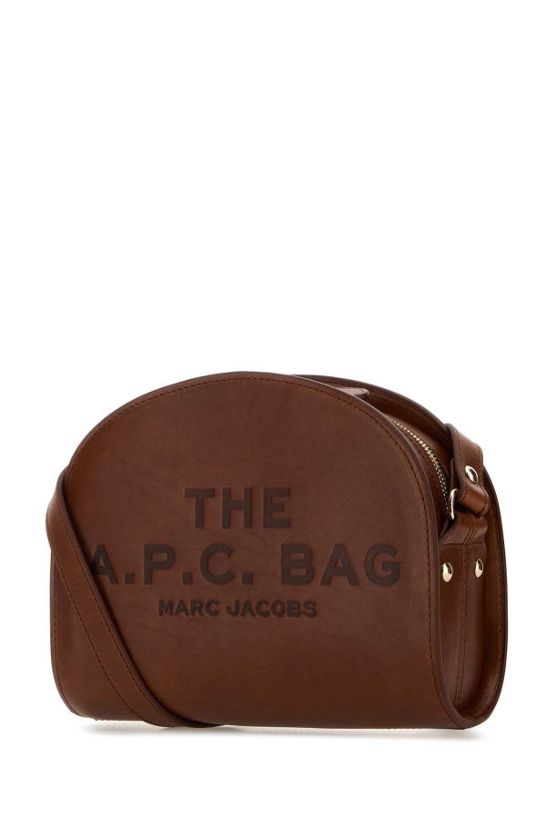 A.P.C. x Marc Jacobs Demi Lune Crossbody Bag - Hazelnut