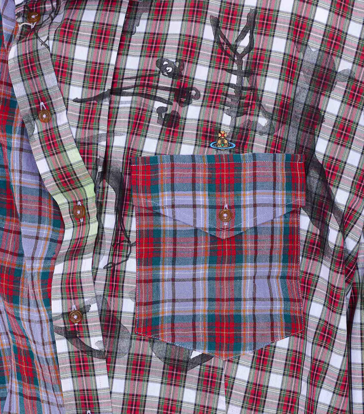 Vivienne Westwood Chaos Shirt - Multicolour - Image 3 of 4