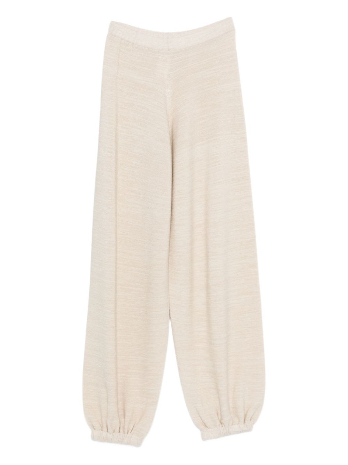 Fabiana Filippi Wool And Cotton Trousers - Ivory - Image 1 of 5