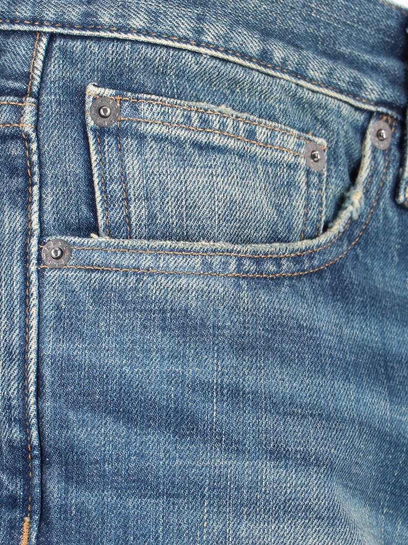 Sunflower Twist Loose Jeans - Blue