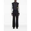 MM6 Maison Margiela Pant Pants - Black - Thumbnail 3
