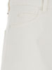 Ami Alexandre Mattiussi Long Denim Skirt - White - Thumbnail 3