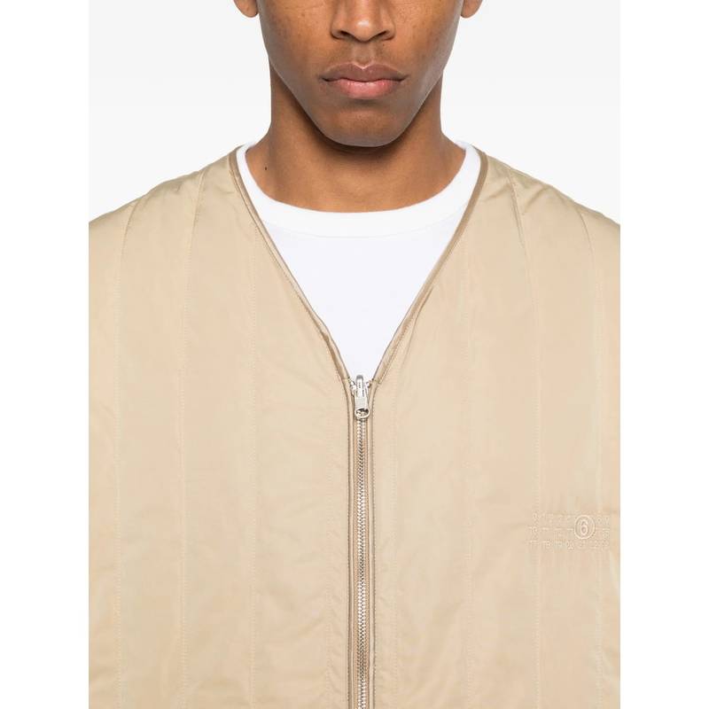 MM6 Maison Margiela Sweater Vest - Beige