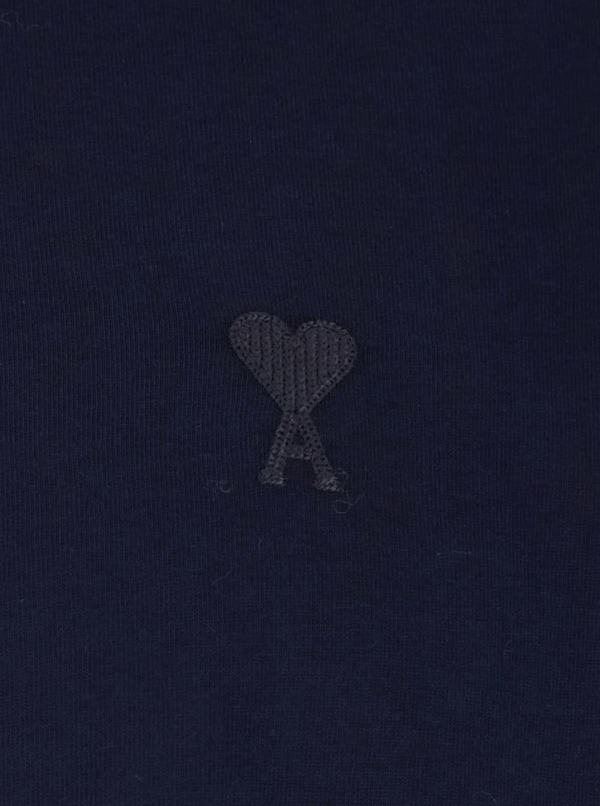Ami Alexandre Mattiussi ADC Embroidery Long-Sleeve Tee - Blue