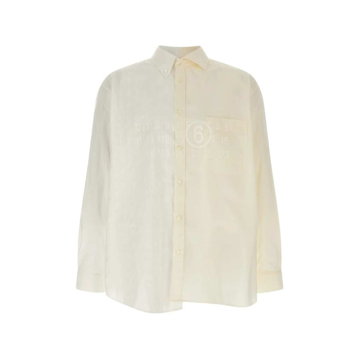MM6 Maison Margiela Shirt - Beige - Image 1 of 4