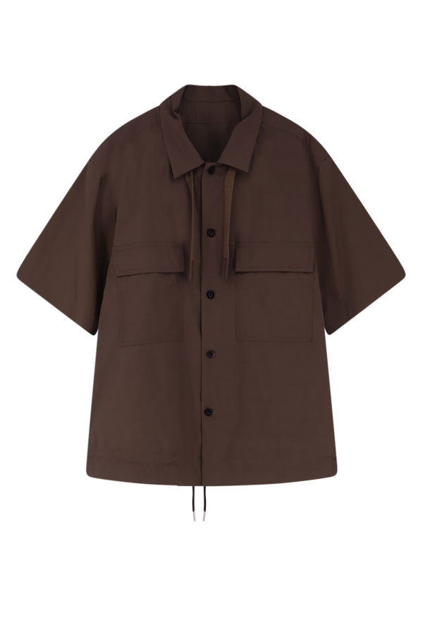 sacai Cotton Shirt - Beige