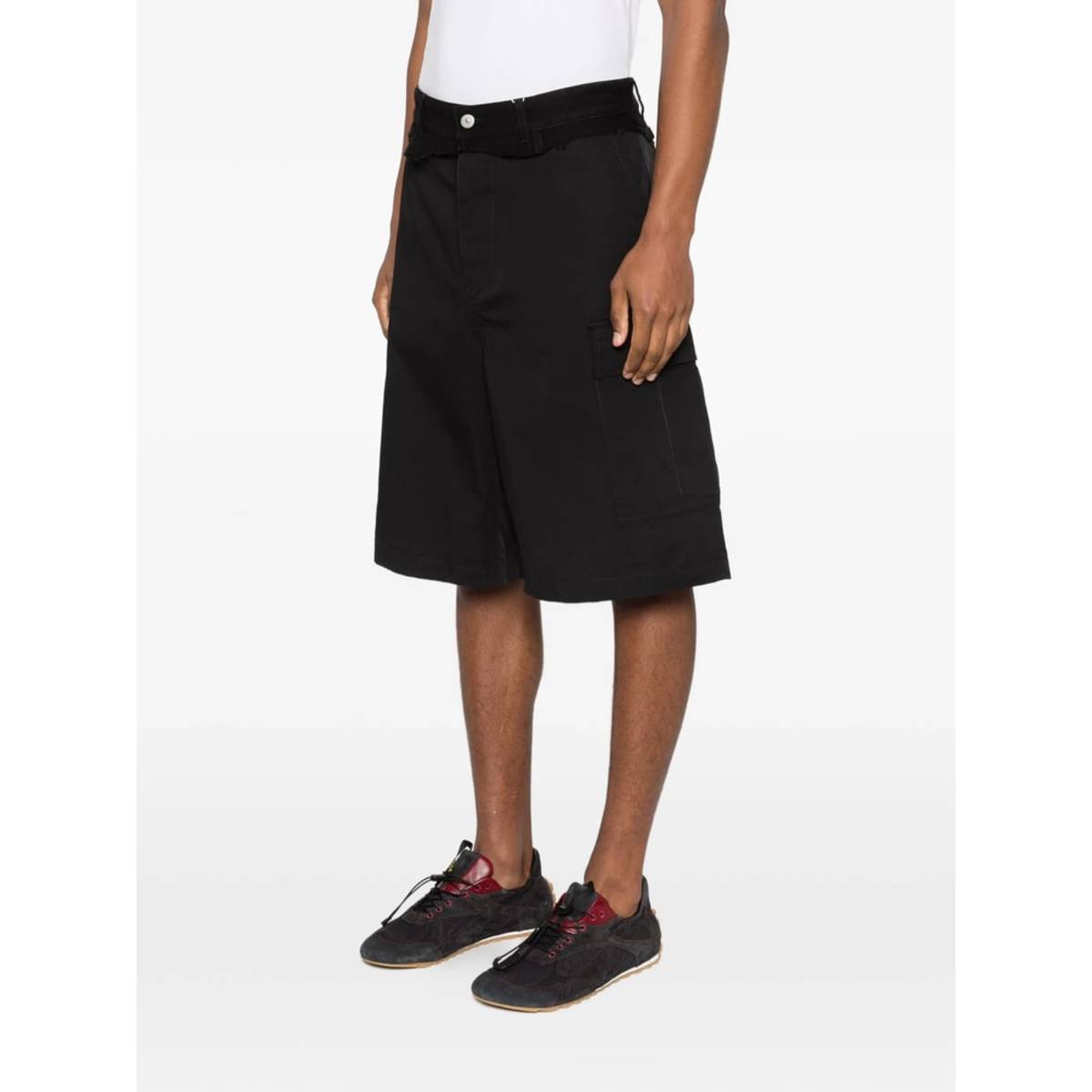 MM6 Maison Margiela Short Shorts - Black - Image 2 of 5