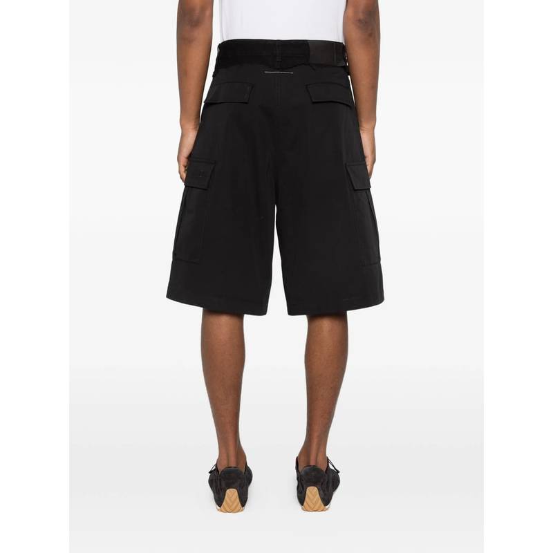 MM6 Maison Margiela Short Shorts - Black
