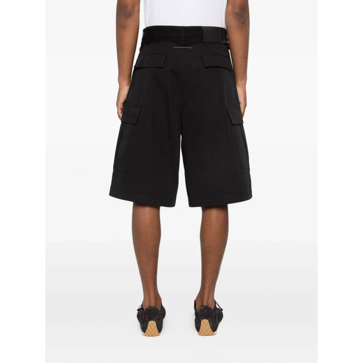 MM6 Maison Margiela Short Shorts - Black - Image 3 of 5