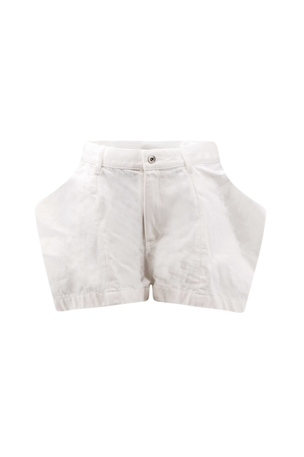 sacai Cotton Shorts - Beige