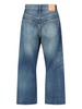 Sunflower Twist Loose Jeans - Blue - Thumbnail 2