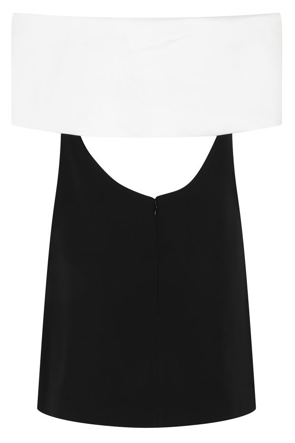 Self-Portrait Crepe Flower Mini Dress - Black