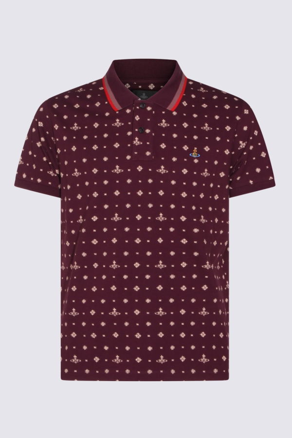 Vivienne Westwood Orb Polo Shirt - Burgundy