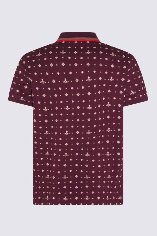 Vivienne Westwood Orb Polo Shirt - Burgundy