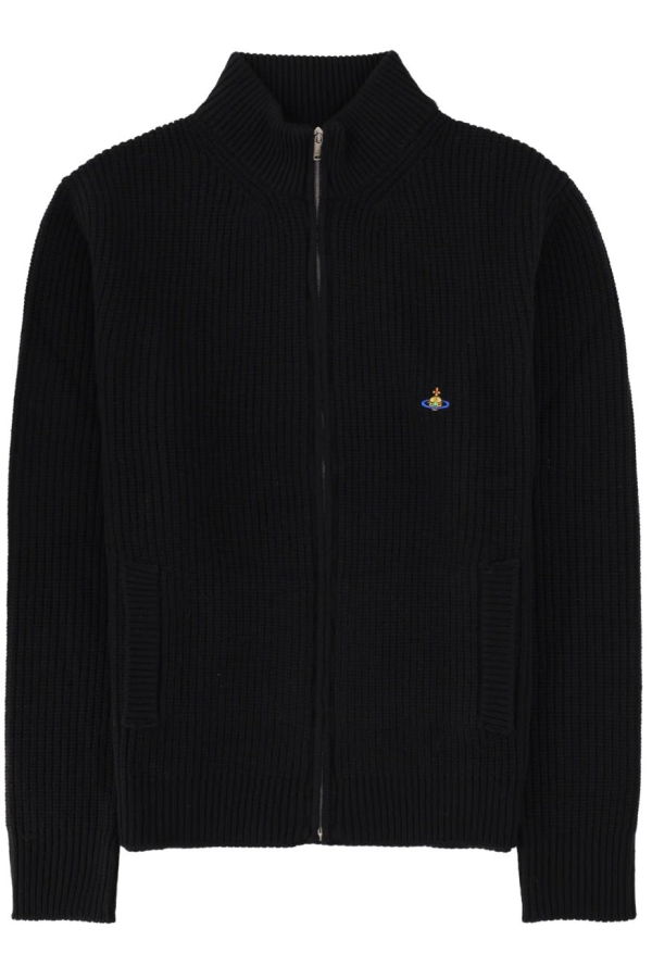 Vivienne Westwood Fisherman Jersey Polo Shirt - Black