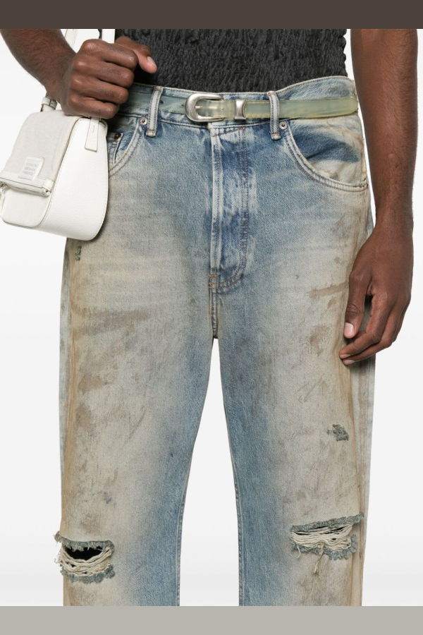 Acne Studios Denim Cotton Jeans - Blue