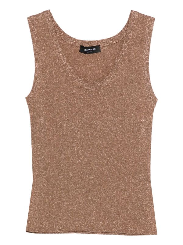 Fabiana Filippi Tank Top - Brown