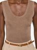 Fabiana Filippi Tank Top - Brown - Thumbnail 2