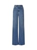 Dondup Beatrix Wide-Leg Jeans - Blue - Thumbnail 1