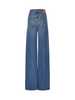 Dondup Beatrix Wide-Leg Jeans - Blue - Thumbnail 3