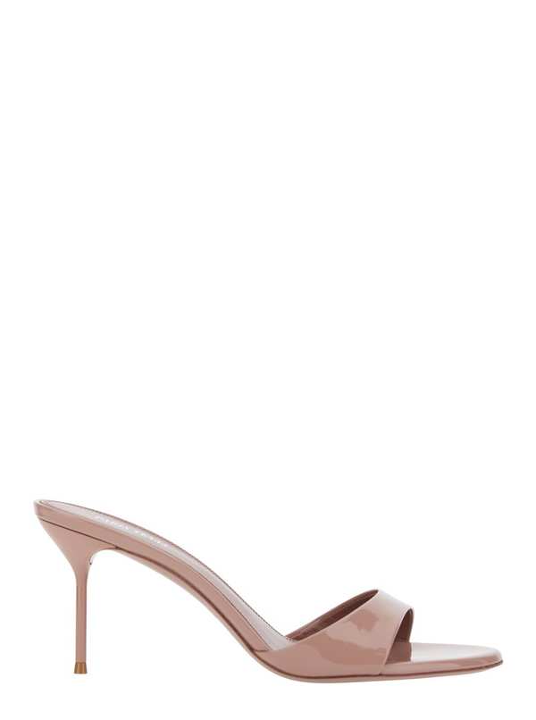 Paris Texas Lidia Round Toe Heeled Sandals - Pink