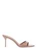 Paris Texas Lidia Round Toe Heeled Sandals - Pink - Thumbnail 1