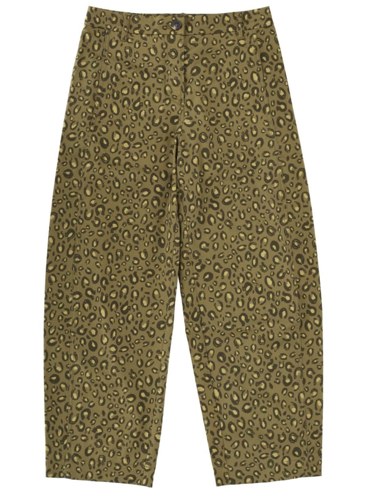 PAUL SMITH PS by Paul Smith Pants With Animal Print - Brown - Image 1 of 2